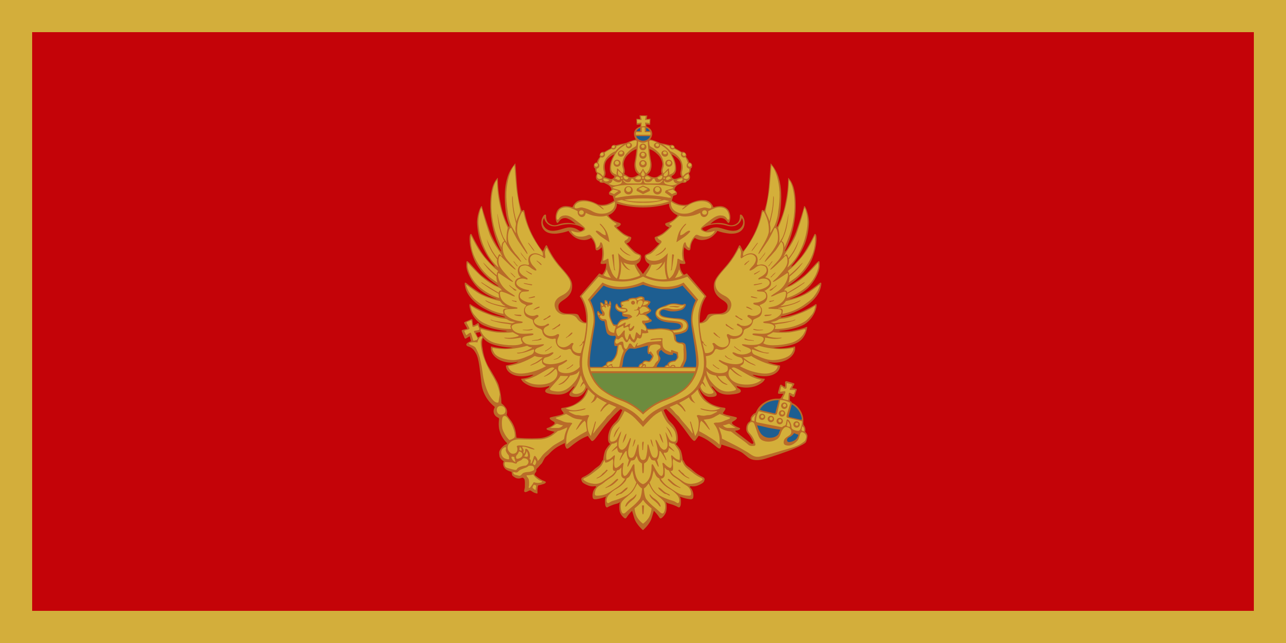 Flag of Republic of Montenegro