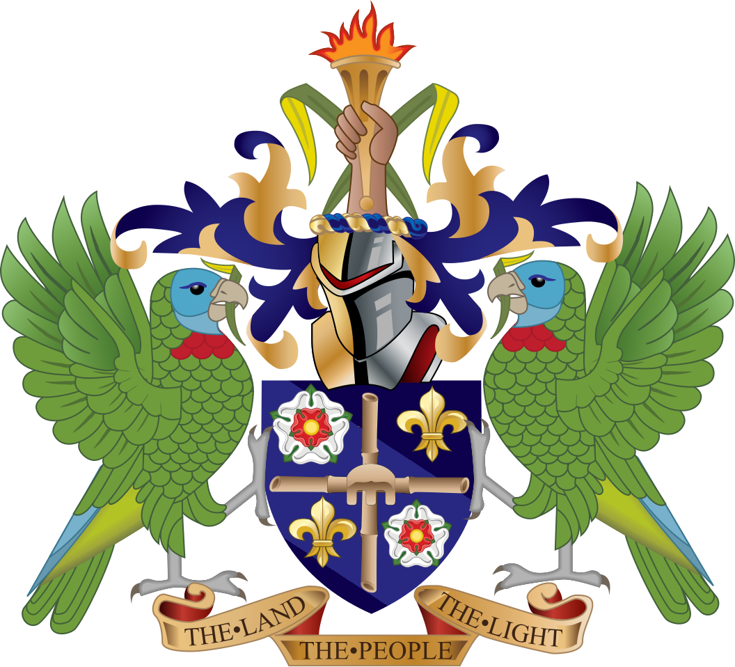 Emblem of Saint Lucia