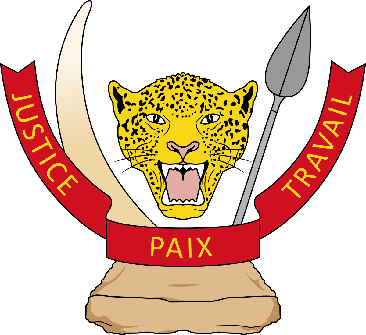 Emblem of Democratic Republic of the Congo